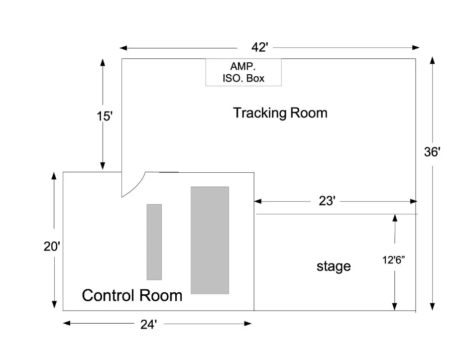 Cherokee Studios floor plan